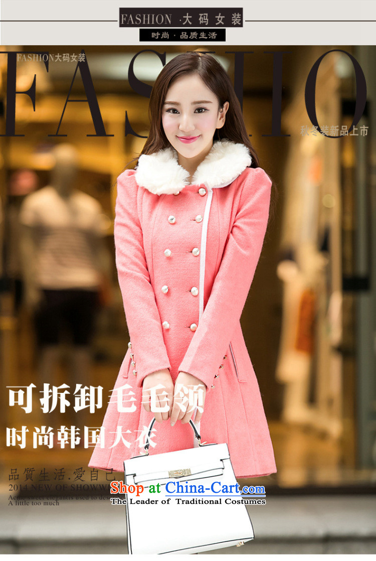 Shin Sung 2015 autumn and winter to increase women's code thick mm double-Sau San for gross? coats dolls jacket for a gross woolen coat 661 Black 6XL recommendations 180-200 catty picture, prices, brand platters! The elections are supplied in the national character of distribution, so action, buy now enjoy more preferential! As soon as possible.