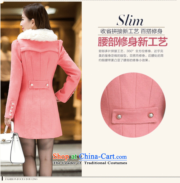 Shin Sung 2015 autumn and winter to increase women's code thick mm double-Sau San for gross? coats dolls jacket for a gross woolen coat 661 Black 6XL recommendations 180-200 catty picture, prices, brand platters! The elections are supplied in the national character of distribution, so action, buy now enjoy more preferential! As soon as possible.