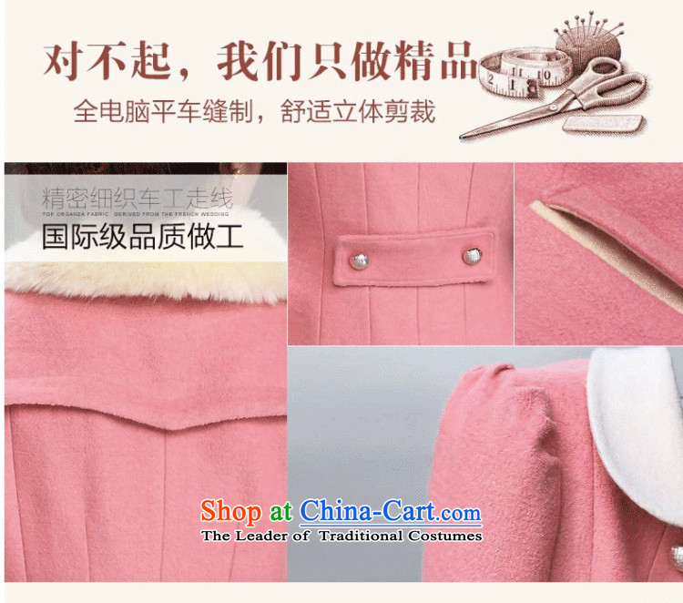 Shin Sung 2015 autumn and winter to increase women's code thick mm double-Sau San for gross? coats dolls jacket for a gross woolen coat 661 Black 6XL recommendations 180-200 catty picture, prices, brand platters! The elections are supplied in the national character of distribution, so action, buy now enjoy more preferential! As soon as possible.
