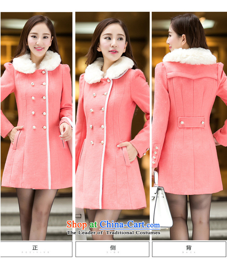 Shin Sung 2015 autumn and winter to increase women's code thick mm double-Sau San for gross? coats dolls jacket for a gross woolen coat 661 Black 6XL recommendations 180-200 catty picture, prices, brand platters! The elections are supplied in the national character of distribution, so action, buy now enjoy more preferential! As soon as possible.