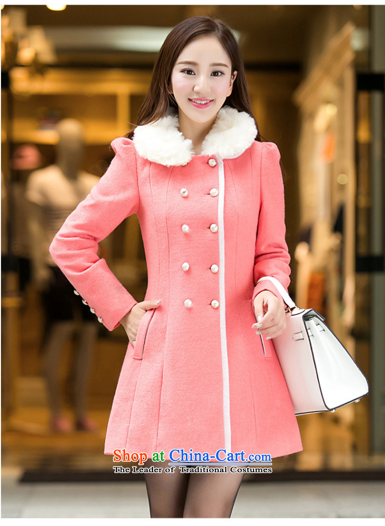 Shin Sung 2015 autumn and winter to increase women's code thick mm double-Sau San for gross? coats dolls jacket for a gross woolen coat 661 Black 6XL recommendations 180-200 catty picture, prices, brand platters! The elections are supplied in the national character of distribution, so action, buy now enjoy more preferential! As soon as possible.