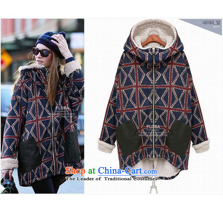 The beginning of the Winter 2015 Korean Sophie female ãþòâ thick MM video thin warm coat in large grid long robe 200 catties can penetrate the picture color pictures, prices, XXL brand platters! The elections are supplied in the national character of distribution, so action, buy now enjoy more preferential! As soon as possible.