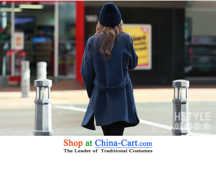 Korea has the Korean version of the Dag Hammarskjöld yi 2015 winter clothing new products with stylish blue youth lapel solid color with a straight jacket JT4739 gross? Blue restaurant L picture, prices, brand platters! The elections are supplied in the national character of distribution, so action, buy now enjoy more preferential! As soon as possible.