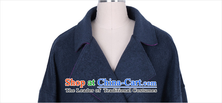 Korea has the Korean version of the Dag Hammarskjöld yi 2015 winter clothing new products with stylish blue youth lapel solid color with a straight jacket JT4739 gross? Blue restaurant L picture, prices, brand platters! The elections are supplied in the national character of distribution, so action, buy now enjoy more preferential! As soon as possible.