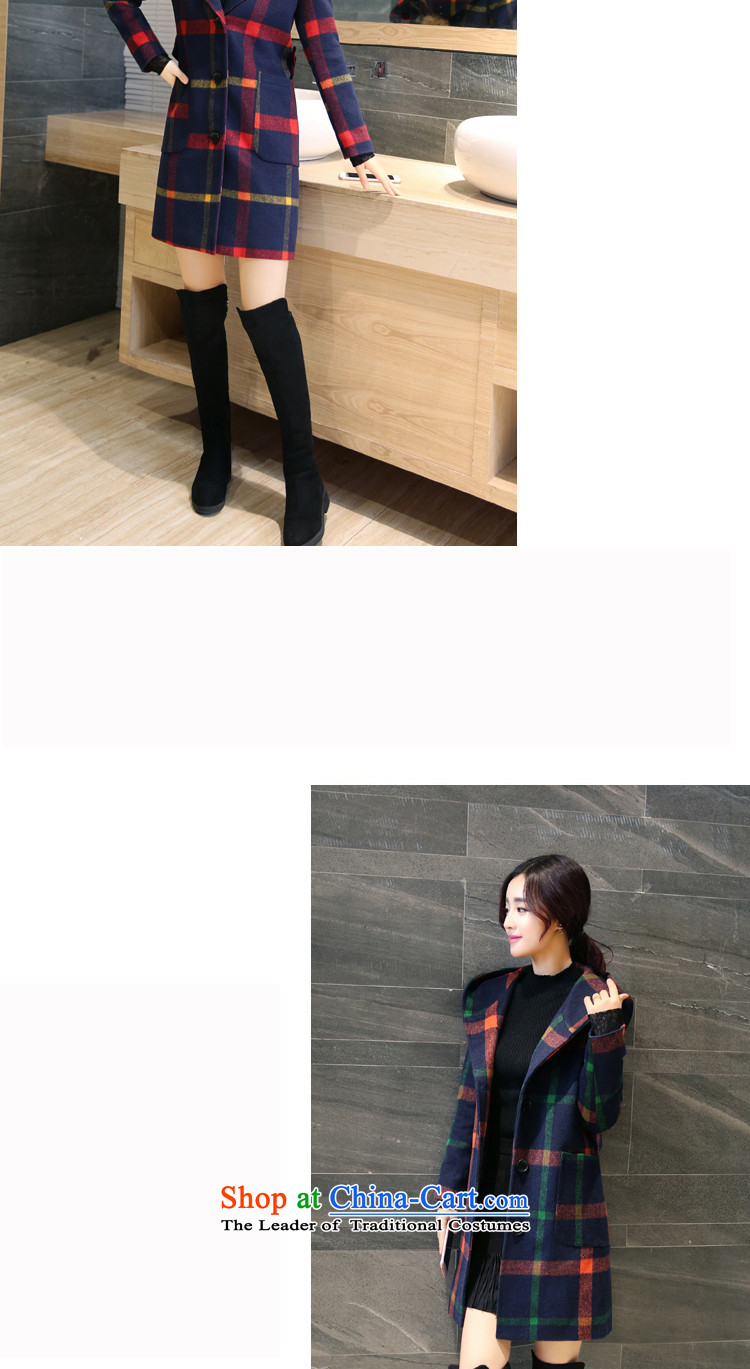The docking unit of good gross female jacket coat? 2015 autumn and winter new Korean female coats of Sau San wool? In Long 591 red and yellow (plus) M pictures, cotton prices, brand platters! The elections are supplied in the national character of distribution, so action, buy now enjoy more preferential! As soon as possible.