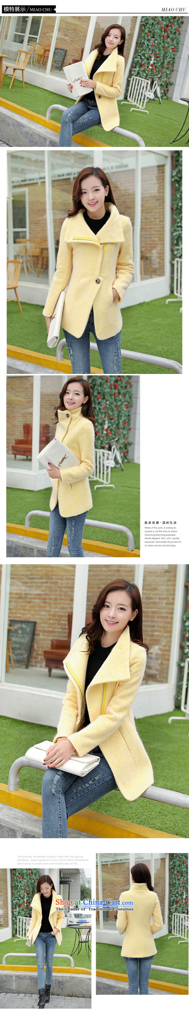 Lin Ching-pledged 2015 autumn and winter new gross in Winter Female jacket? long loose thick coat Korean female Zi Jin M pictures, prices, brand platters! The elections are supplied in the national character of distribution, so action, buy now enjoy more preferential! As soon as possible.