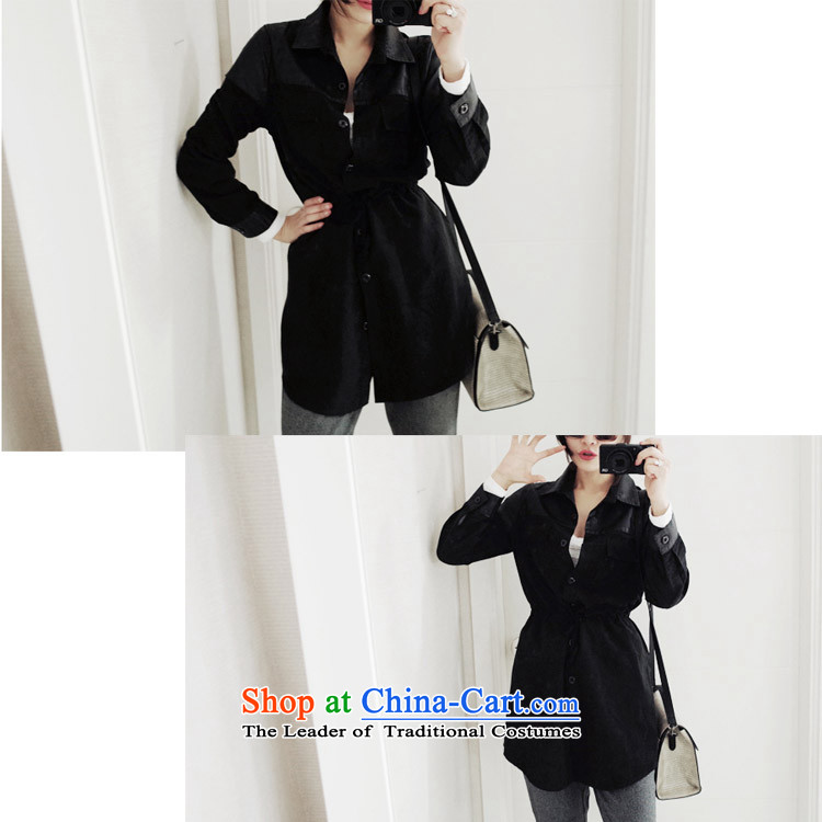 The new 2015 Zz&ff autumn and winter large female thick MM200 catty to intensify the graphics in the Sau San long thin stitching wind jacket black XXXL( recommendations 140-160 characters catty) Picture, prices, brand platters! The elections are supplied in the national character of distribution, so action, buy now enjoy more preferential! As soon as possible.