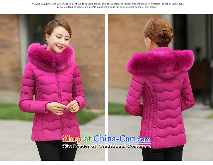 The sea route take the Korean version of gross collar cap loose candy colored winter conventional) thick warm coat 5A6044 large red 2XL Photo, prices, brand platters! The elections are supplied in the national character of distribution, so action, buy now enjoy more preferential! As soon as possible.