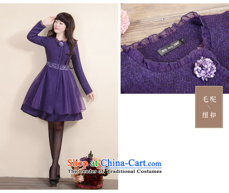 Fireworks ironing SD2015 autumn new women's original OSCE root yarn stitching temperament gross platyodis purple jackets? S Spot Image, prices, brand platters! The elections are supplied in the national character of distribution, so action, buy now enjoy more preferential! As soon as possible.