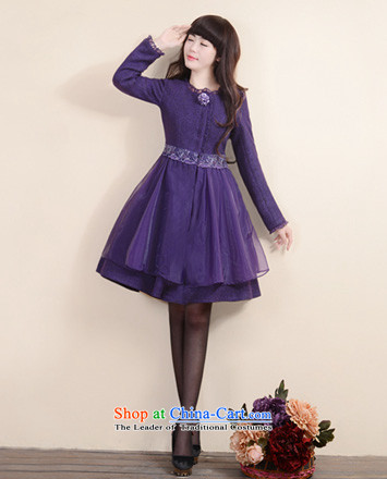 Fireworks ironing SD2015 autumn new women's original OSCE root yarn stitching temperament gross platyodis purple jackets? S Spot Image, prices, brand platters! The elections are supplied in the national character of distribution, so action, buy now enjoy more preferential! As soon as possible.