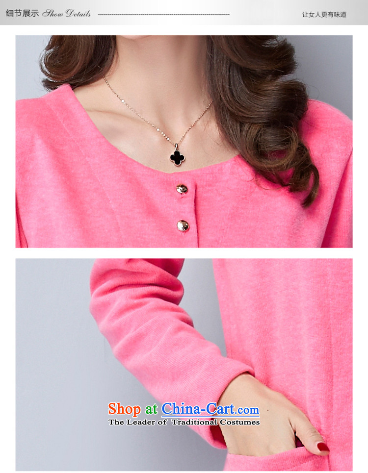 Install the latest Autumn 2015 Zz&ff) larger women in the long graphics thin knitwear Sau San Cardigan girl ,8094,8000 Thursday pink XXL picture, prices, brand platters! The elections are supplied in the national character of distribution, so action, buy now enjoy more preferential! As soon as possible.