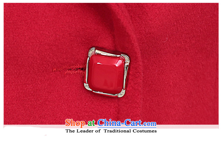 The cross-hair fall? coats female autumn and winter 2015 new sub-jacket girls)? Thin red T-Shirt 