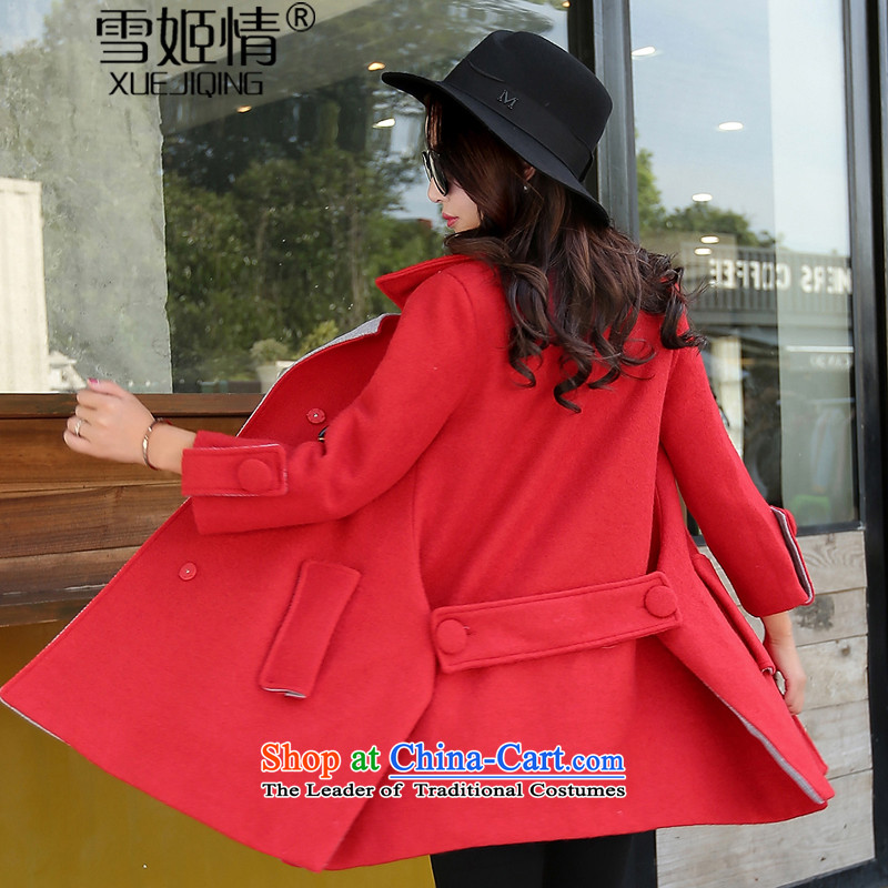 Michelle Gellar of 2015 New Fall/Winter Collections knocked colors? coats horns detained seven large jacket cuff female jackets western temperament Sleek and versatile graphics card its thin Sau San, L, Michelle Gellar XUEJIQING) , , , (of shopping on the