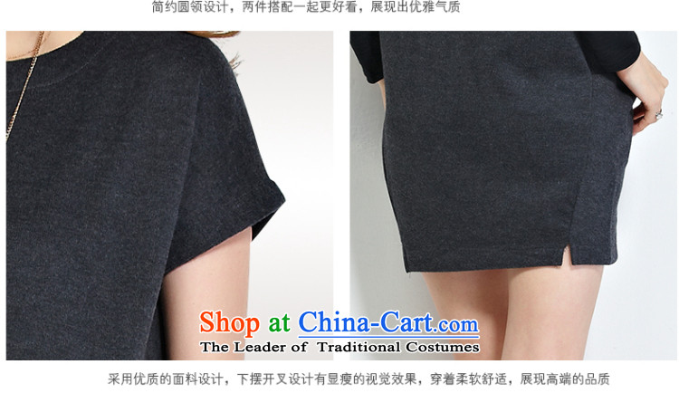 Athena Chu Load Isabel New 2015 Korea Women's code version of large thick mm loose two kits long-sleeved skirt wear skirts thin graphics 1181 English thoroughbred 4XL recommendations 160-175 catty picture, prices, brand platters! The elections are supplied in the national character of distribution, so action, buy now enjoy more preferential! As soon as possible.