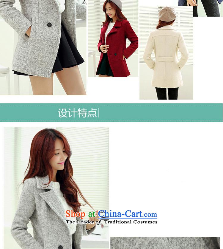 In the   autumn of 2015, the land for the new for women in smart casual long coats gross? female jacket Gray L picture, prices, brand platters! The elections are supplied in the national character of distribution, so action, buy now enjoy more preferential! As soon as possible.