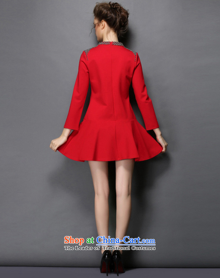To achieve maximum number of women to increase the European autumn 2015 site new winter dresses long-sleeved western stylish black XL Photo, prices, brand platters! The elections are supplied in the national character of distribution, so action, buy now enjoy more preferential! As soon as possible.