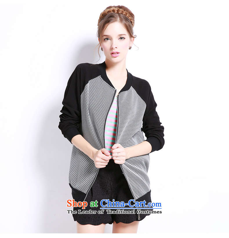 Luo Shani flower code women fall to replace xl jacket thick sister new Korean leisure long-sleeved shirt 13205 graphics on the thin gray 5XL picture, prices, brand platters! The elections are supplied in the national character of distribution, so action, buy now enjoy more preferential! As soon as possible.