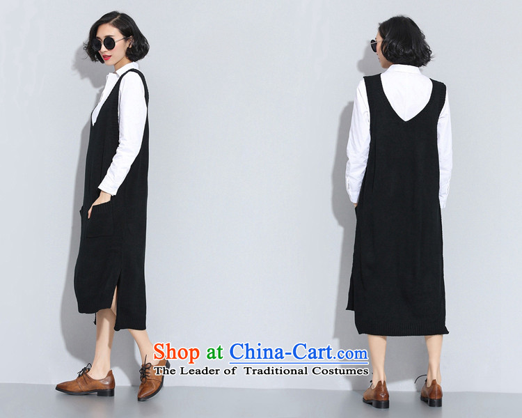 The staff of the Advisory Committee this autumn and winter graphics thin xl women in mm thick long V sleeveless knitting sweater vest suits skirts black vest will loose picture, prices, brand platters! The elections are supplied in the national character of distribution, so action, buy now enjoy more preferential! As soon as possible.