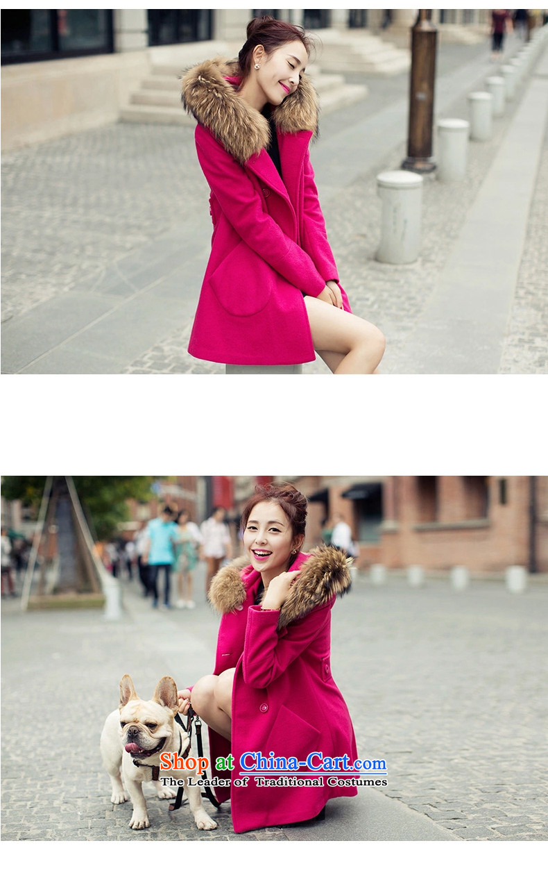 The Honorable Martin Lee Sang-ho yi 2015 autumn and winter New Women Korean jacket, long hair? for women in red overcoat WT6119 L picture, prices, brand platters! The elections are supplied in the national character of distribution, so action, buy now enjoy more preferential! As soon as possible.