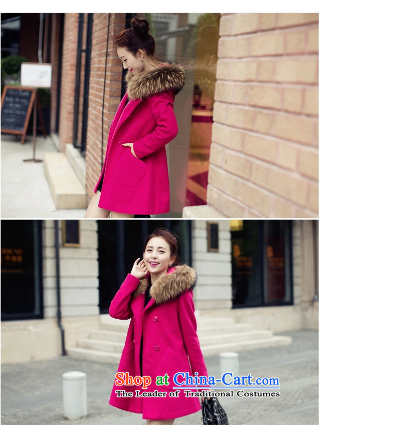 The Honorable Martin Lee Sang-ho yi 2015 autumn and winter New Women Korean jacket, long hair? for women in red overcoat WT6119 L picture, prices, brand platters! The elections are supplied in the national character of distribution, so action, buy now enjoy more preferential! As soon as possible.