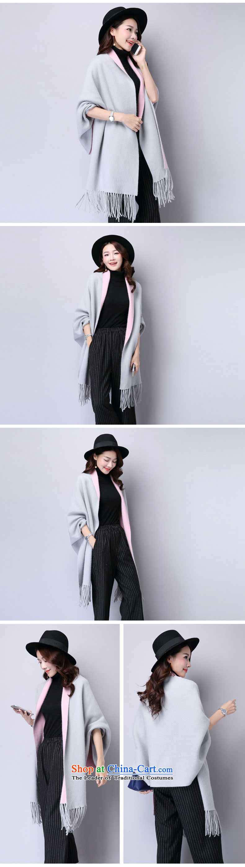 The Honorable Martin Lee Sang-ho yi 2015 autumn and winter new women's loose cloak cardigan sweater jacket in long stream of knitwear bat sleeves shawl WT6715 Red + Gray are unlimited Code Build Pictures, prices, brand platters! The elections are supplied in the national character of distribution, so action, buy now enjoy more preferential! As soon as possible.