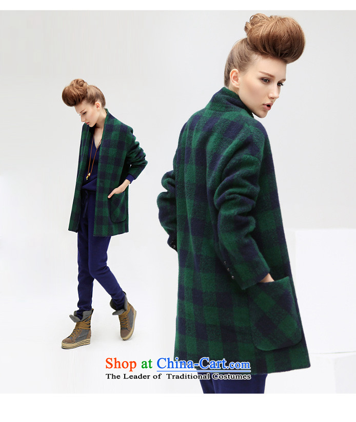 2015 Autumn and winter new COCOBELLA Classic Grid Snap in a long hair? jacket, blue and green of the female CT216 S picture, prices, brand platters! The elections are supplied in the national character of distribution, so action, buy now enjoy more preferential! As soon as possible.