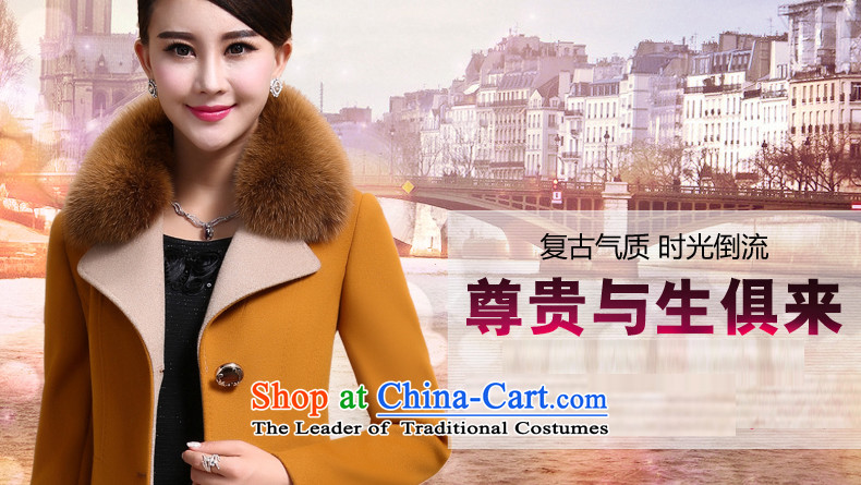 Van Gogh 倲 autumn and winter coats gross? women on the new Korean version of winter in long thick coat in older large a wool coat female X399 Black   L picture, prices, brand platters! The elections are supplied in the national character of distribution, so action, buy now enjoy more preferential! As soon as possible.