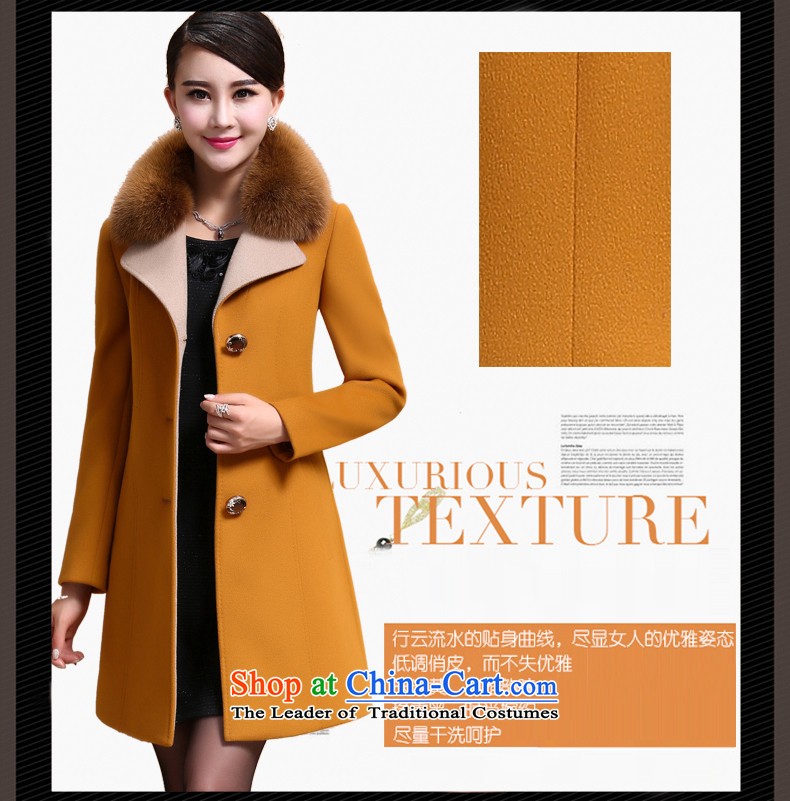 Van Gogh 倲 autumn and winter coats gross? women on the new Korean version of winter in long thick coat in older large a wool coat female X399 Black   L picture, prices, brand platters! The elections are supplied in the national character of distribution, so action, buy now enjoy more preferential! As soon as possible.