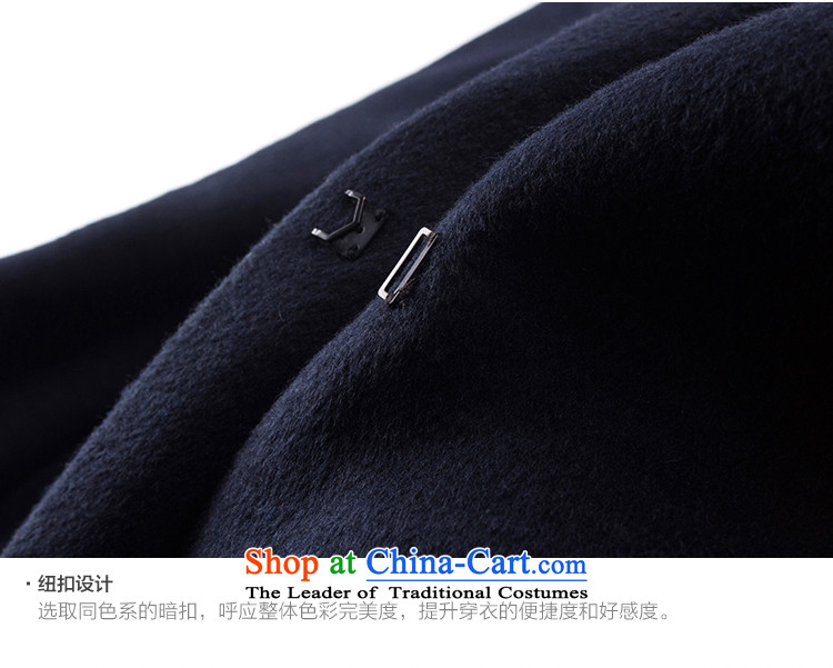 In 2015, the queen of autumn and winter new Korean high-end cashmere overcoat wool coat jacket is 