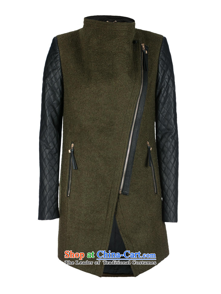 Load New autumn ONLY2015 included a zipper PU Metal Wool stitching gross? jacket T|11536t006 046 olive  170/88A/L female picture, prices, brand platters! The elections are supplied in the national character of distribution, so action, buy now enjoy more preferential! As soon as possible.
