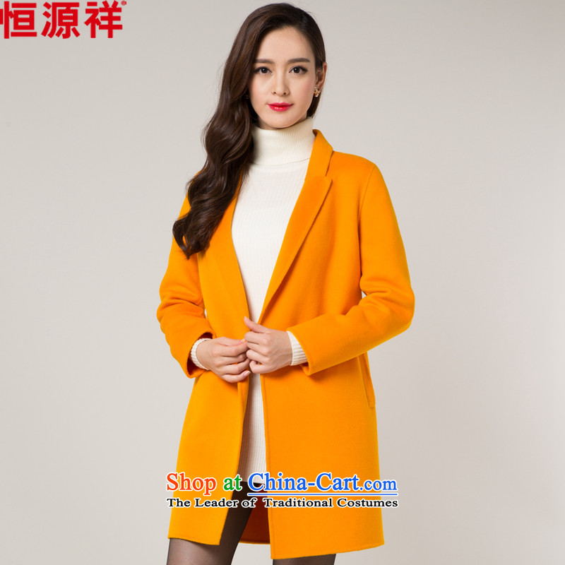 Hang Cheung duplex wool is derived by 2015 autumn and winter coats New Sau San video thin coat double-coats on women??165_M Wong