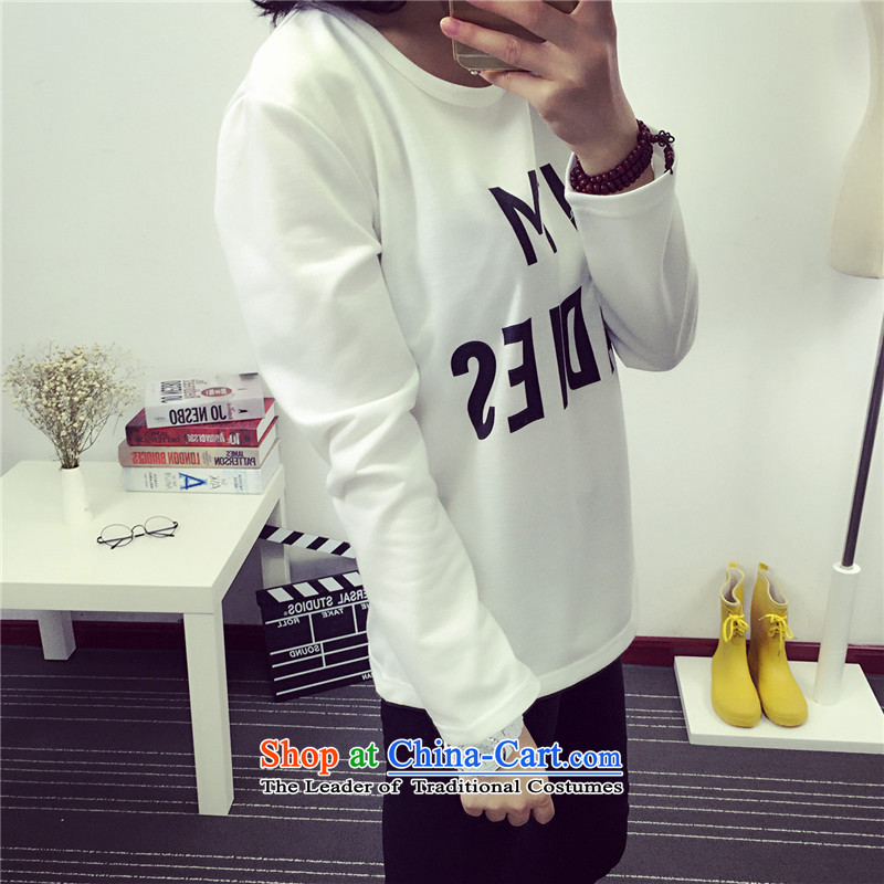Create the  2015 autumn billion new Korean hedge round-neck collar sweater campaign liberal long-sleeved thin thin, video students T-shirt X7101 Black XL, billion gymnastics shopping on the Internet has been pressed.