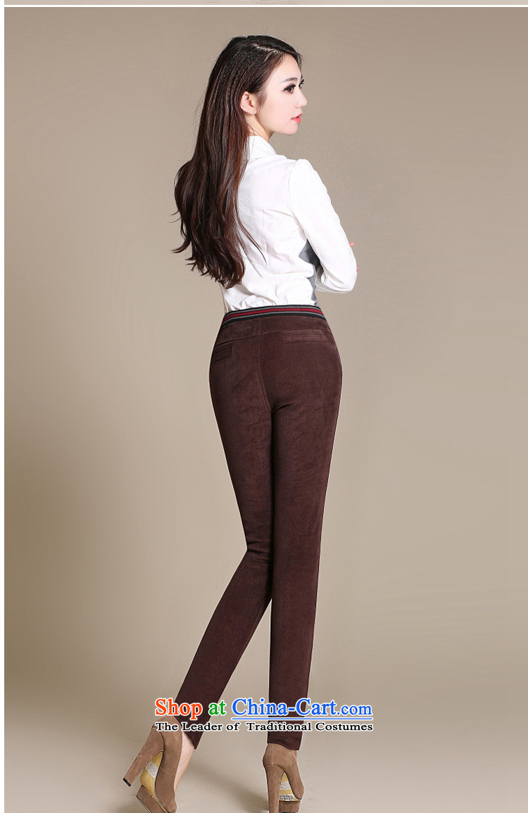 The officials of the fuseau larger ladies pants autumn and winter plus lint-free thick corduroy casual pants thick mm to xl trousers White 4XL 155-175 catty picture, prices, brand platters! The elections are supplied in the national character of distribution, so action, buy now enjoy more preferential! As soon as possible.