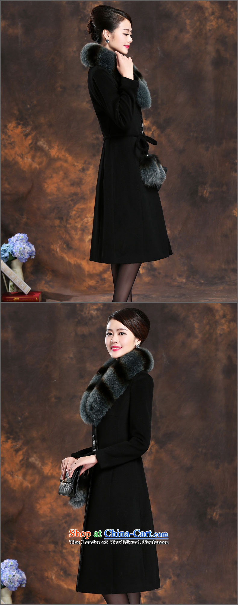 High-end women's gross for long, fox cashmere overcoat female new 2015 Fall/Winter Collections thick hair girl in the jacket? Long Korean wool coat and Sau San? color pictures, prices, XXL brand platters! The elections are supplied in the national character of distribution, so action, buy now enjoy more preferential! As soon as possible.
