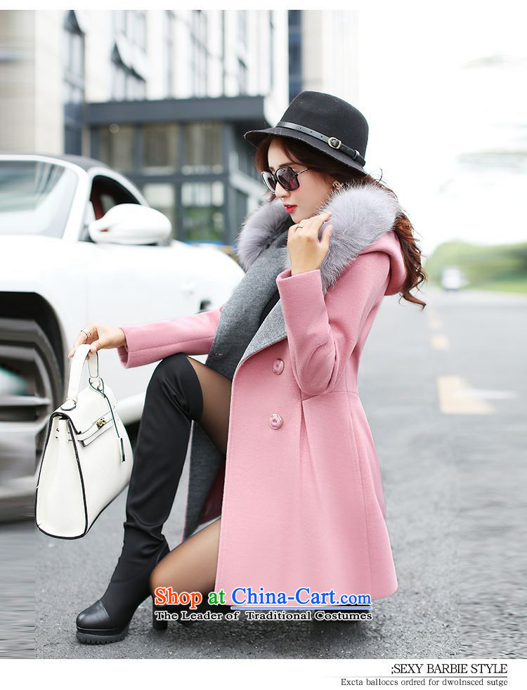 In the time of the sphenoid 2015 winter clothing new Korean edition suits for long long-sleeved double-Large Wild Hair? warm jacket female leather toner , the price and the picture S brand platters! The elections are supplied in the national character of distribution, so action, buy now enjoy more preferential! As soon as possible.
