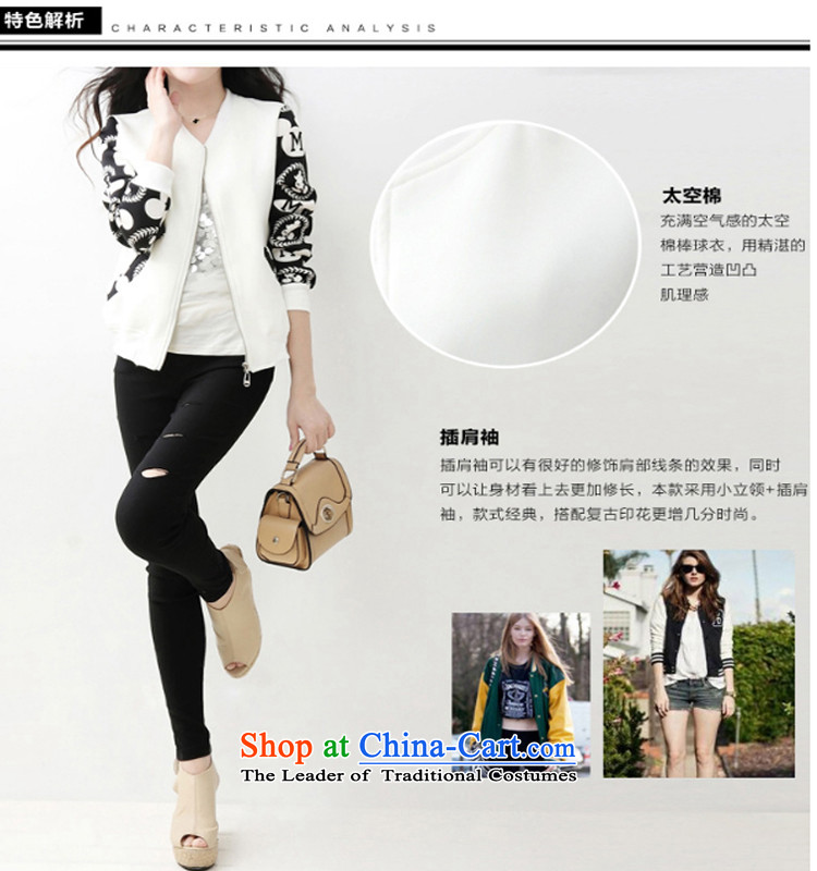 Card Yin to xl female western autumn and winter load new thick MM THIN short of Sau San video small jacket Mickey stamp sportswear cardigan jacket 098 Black 5XL picture, prices, brand platters! The elections are supplied in the national character of distribution, so action, buy now enjoy more preferential! As soon as possible.