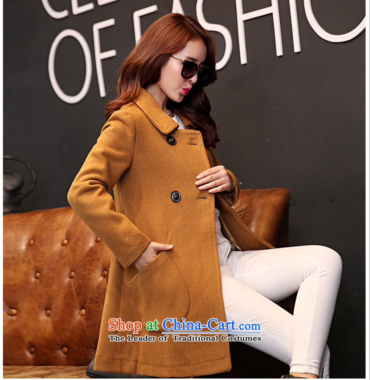 Piao Love Ting 2015 new female winter clothing in long-sleeved lapel long loose wool overcoats female black? S picture, prices, brand platters! The elections are supplied in the national character of distribution, so action, buy now enjoy more preferential! As soon as possible.