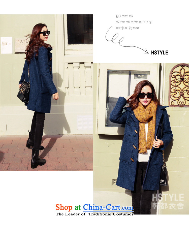 Korea has the Korean version of the Dag Hammarskjöld yi 2015 winter clothing new products Female Straight thin, long, video gross?2 blue jacket AA4433 S picture, prices, brand platters! The elections are supplied in the national character of distribution, so action, buy now enjoy more preferential! As soon as possible.