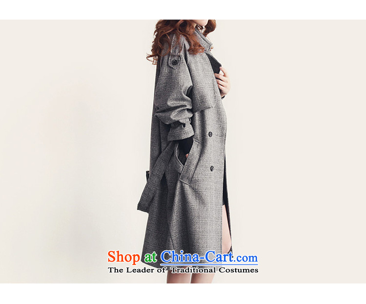 The first declared as thick mm to increase women's code of England, autumn and winter in a stylish new long Leisure windbreaker jacket coat L8139/ female gray XXL135-145 around 922.747 picture, prices, brand platters! The elections are supplied in the national character of distribution, so action, buy now enjoy more preferential! As soon as possible.