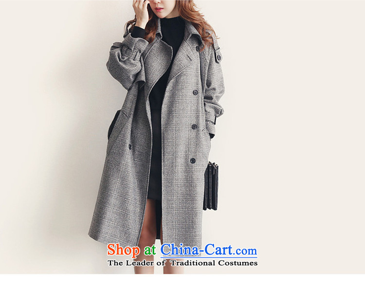 The first declared as thick mm to increase women's code of England, autumn and winter in a stylish new long Leisure windbreaker jacket coat L8139/ female gray XXL135-145 around 922.747 picture, prices, brand platters! The elections are supplied in the national character of distribution, so action, buy now enjoy more preferential! As soon as possible.