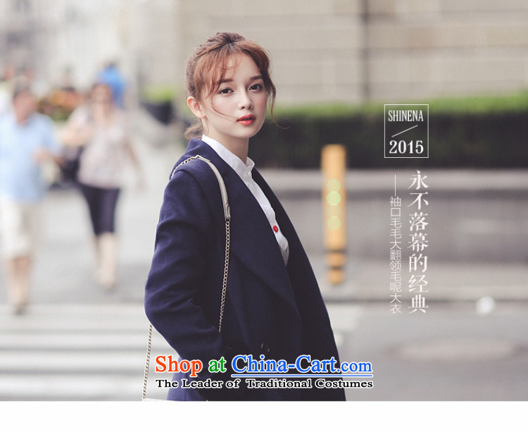The autumn 2015 Ha-na new products pure color single row clip hair? 254301018 jacket color navy L picture, prices, brand platters! The elections are supplied in the national character of distribution, so action, buy now enjoy more preferential! As soon as possible.