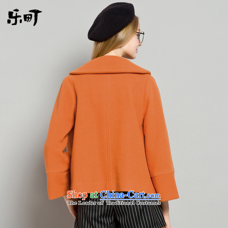 Sorimachi Takashi autumn 2015 installed to prevent the new roll collar short, coats, double-gross? jacket a wool coat female jacket Tangerine Orange M/160,? Lok-machi , , , shopping on the Internet
