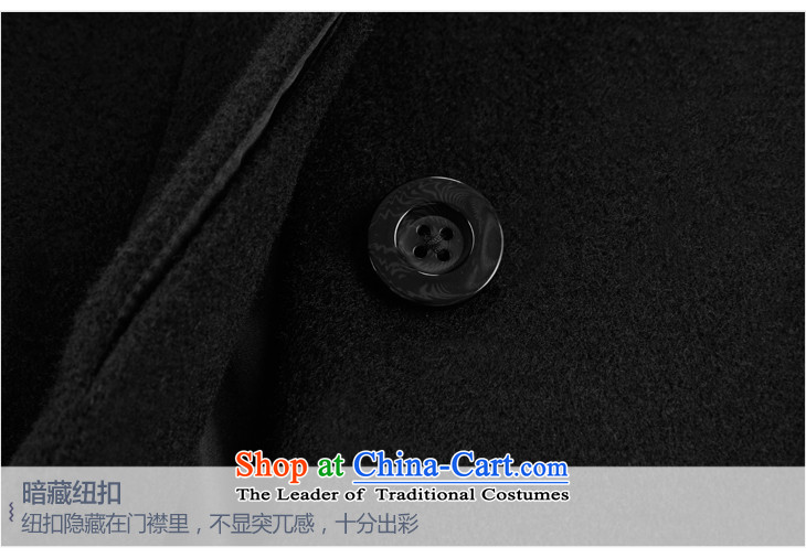 In the fall of 2015-machi Lok Load New Sau San type cap coats jacket in gross? Long woolen coat M/160 black T-shirt picture, prices, brand platters! The elections are supplied in the national character of distribution, so action, buy now enjoy more preferential! As soon as possible.