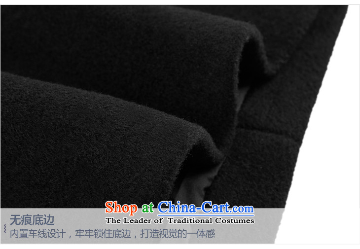 In the fall of 2015-machi Lok Load New Sau San type cap coats jacket in gross? Long woolen coat M/160 black T-shirt picture, prices, brand platters! The elections are supplied in the national character of distribution, so action, buy now enjoy more preferential! As soon as possible.
