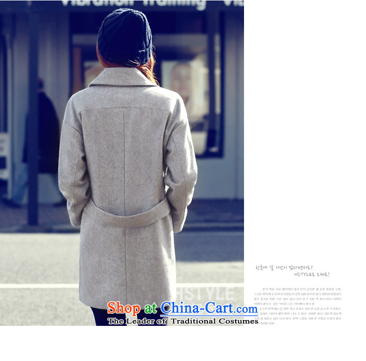 Korea has the Korean version of the Dag Hammarskjöld yi 2015 winter clothing new products with light gray in color plain stylish youth long jacket HG4518 gross? Restaurant Light Gray S picture, prices, brand platters! The elections are supplied in the national character of distribution, so action, buy now enjoy more preferential! As soon as possible.