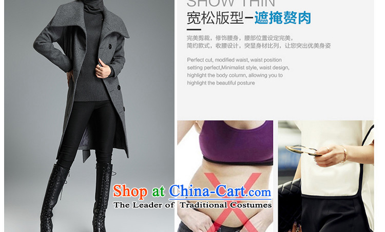 There is gross land is love overcoat female Korean version of long black XXXL LMN009 picture, prices, brand platters! The elections are supplied in the national character of distribution, so action, buy now enjoy more preferential! As soon as possible.