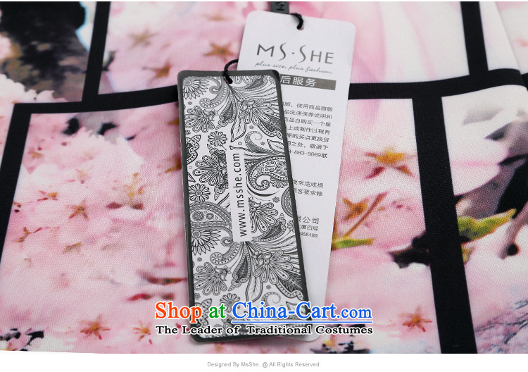 Msshe xl women 2015 new fall thick sister stamp graphics load thin long-sleeved dresses 10555 Black Toner spend 4XL Photo, prices, brand platters! The elections are supplied in the national character of distribution, so action, buy now enjoy more preferential! As soon as possible.