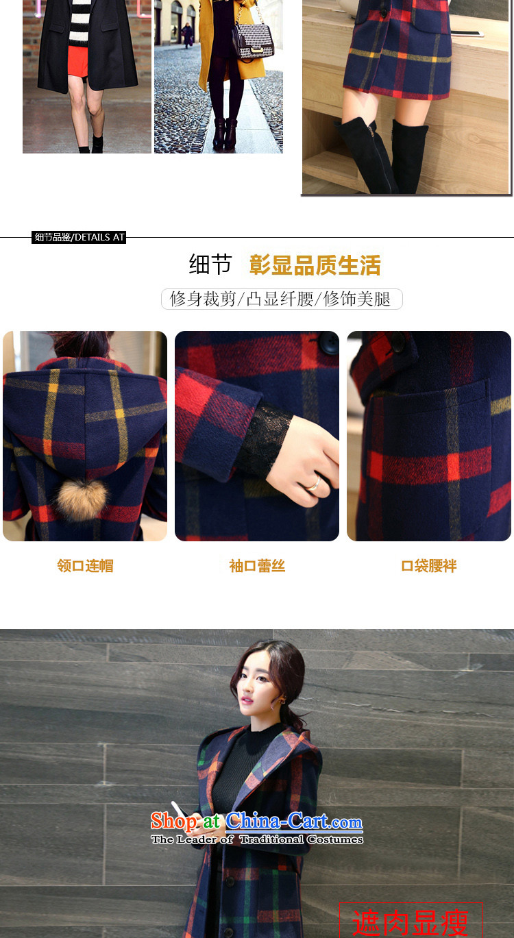 If you love for winter coats women gross grid?)? long jacket coat 2015 is sub-autumn and winter clothes on winter new graphics thin Korean Sau San 625 red yellow M picture, prices, brand platters! The elections are supplied in the national character of distribution, so action, buy now enjoy more preferential! As soon as possible.
