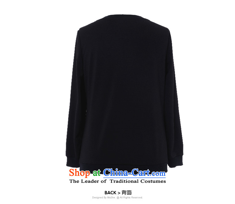 Msshe xl women 2015 new autumn replacing beautiful pattern in the long-sleeve sweater 10311 Black Green 2XL Photo, prices, brand platters! The elections are supplied in the national character of distribution, so action, buy now enjoy more preferential! As soon as possible.
