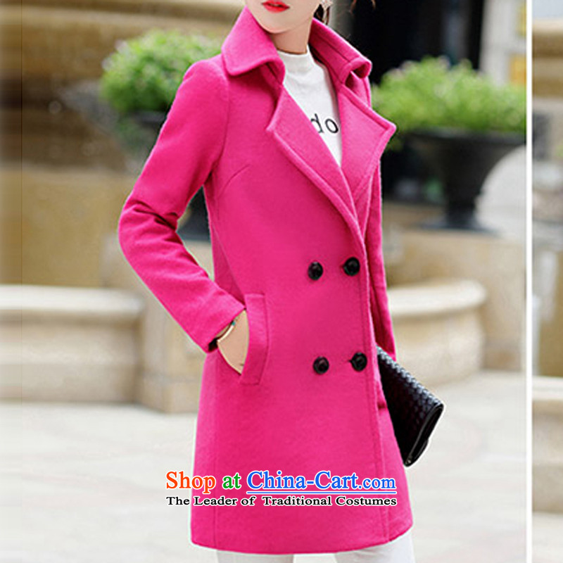 Last order2015 autumn and winter new women's gross Stylish coat Sau San jacket? female red L,last order,,, better shopping on the Internet